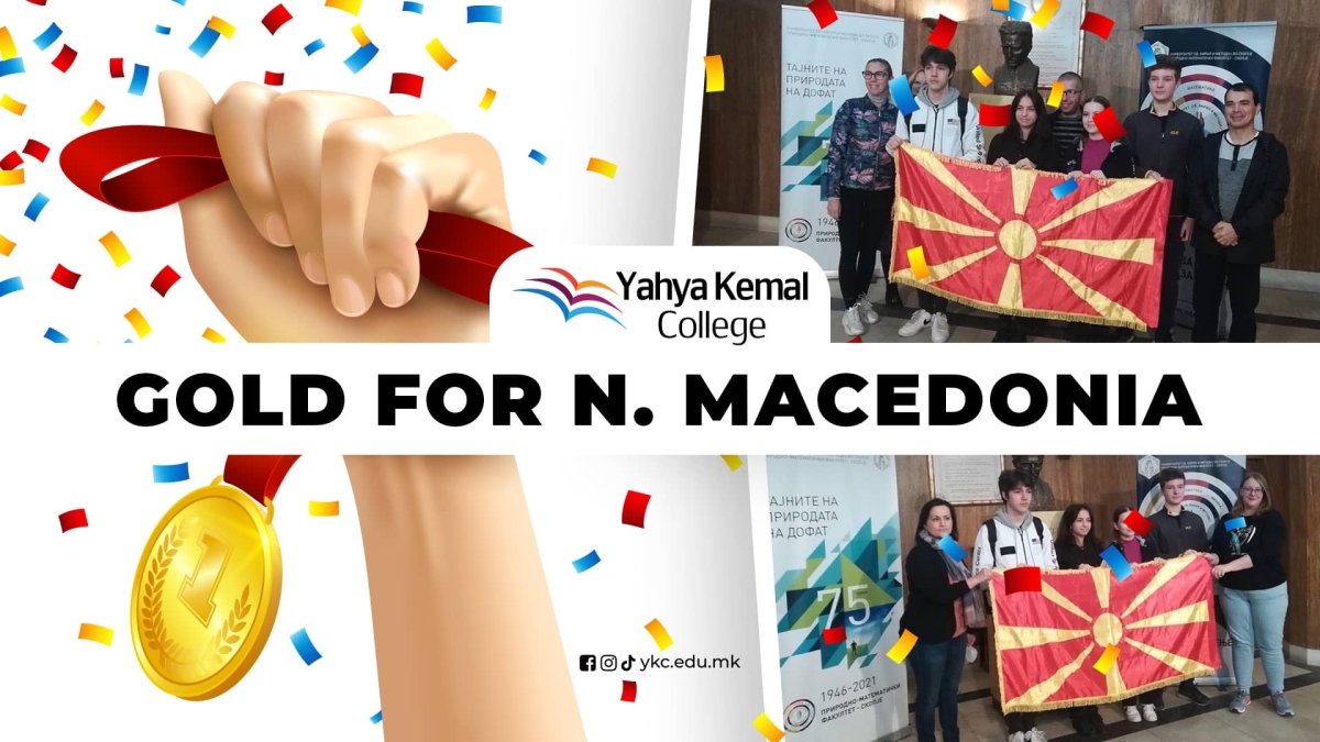 GOLD FOR N. MACEDONIA